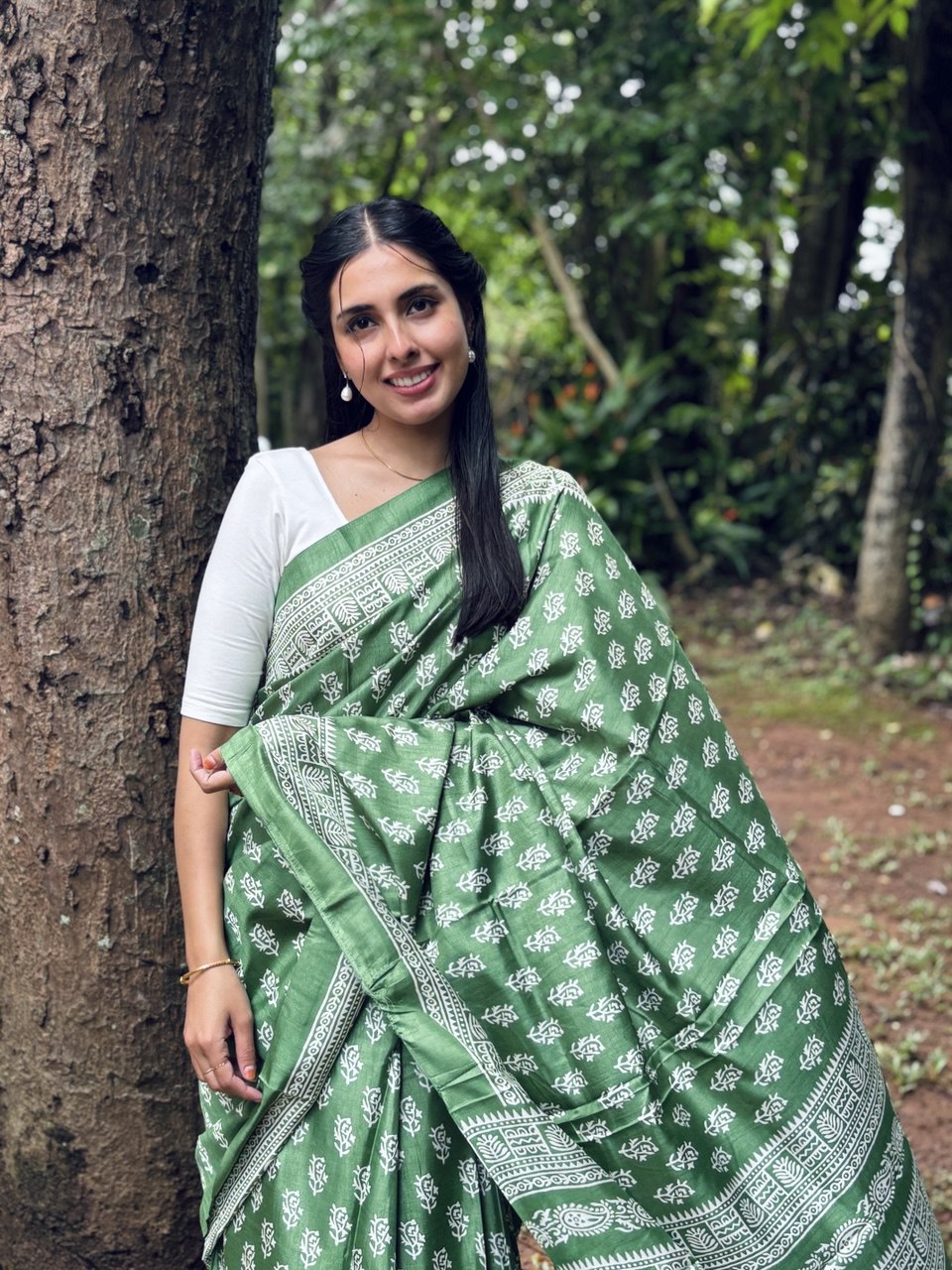 SEMI SILK SAREE -(SM19)
