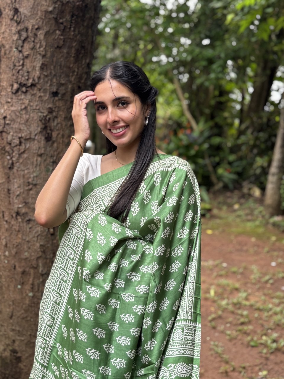 SEMI SILK SAREE -(SM19)