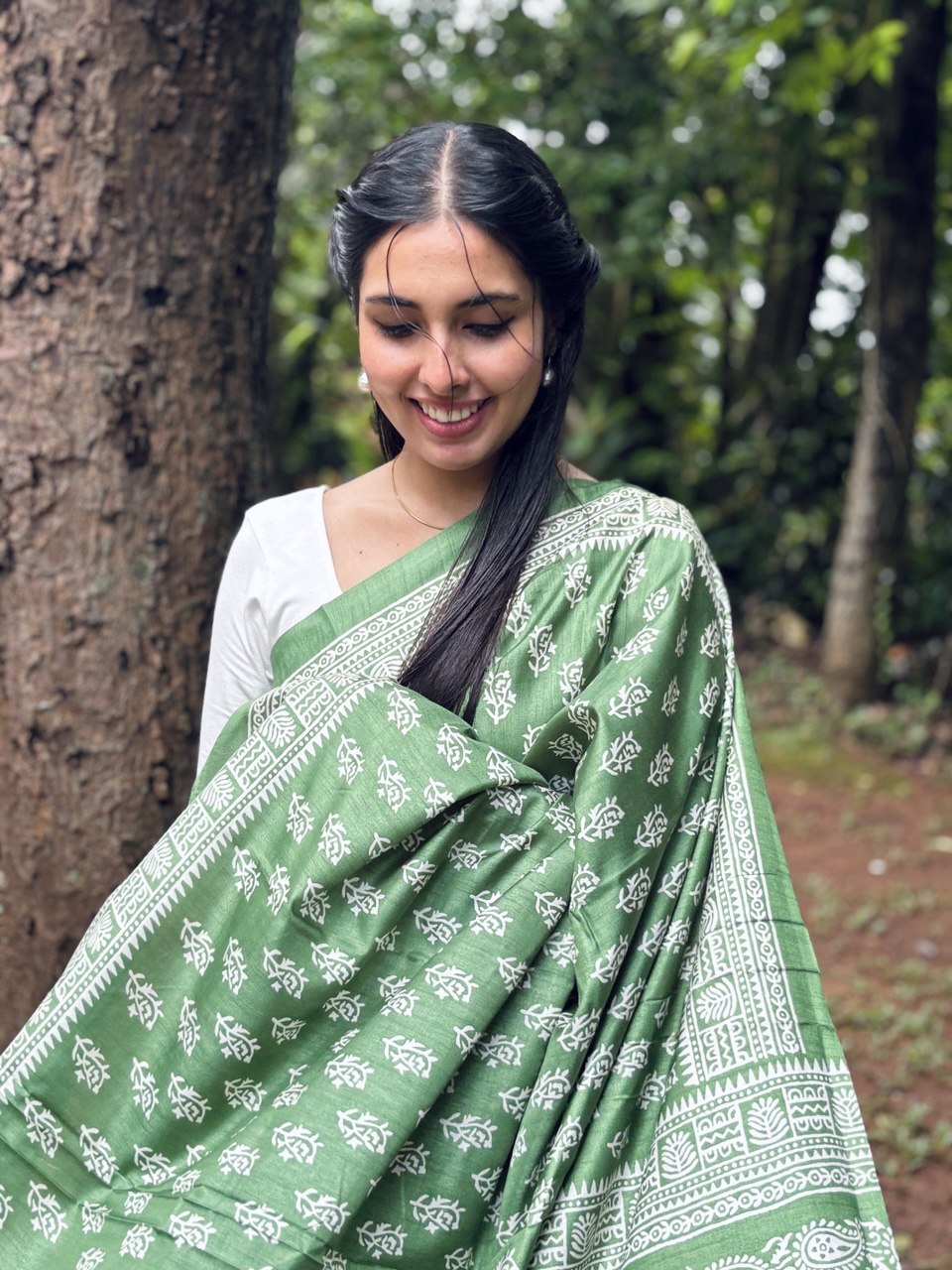 SEMI SILK SAREE -(SM19)