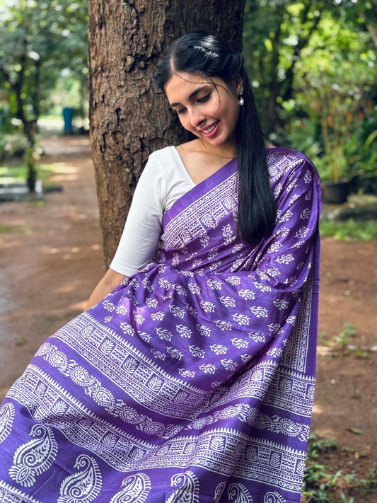 SEMI SILK SAREE -(SM20)
