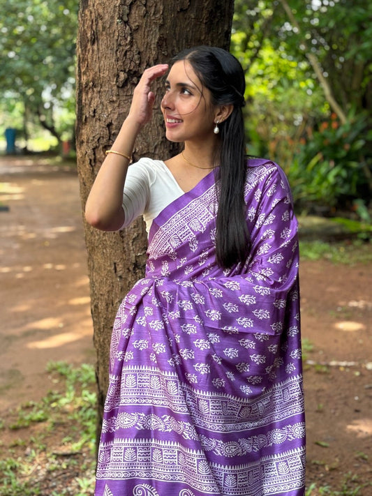 SEMI SILK SAREE -(SM20)
