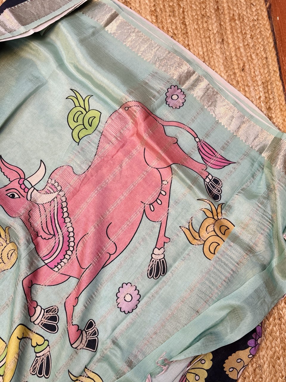 HANDLOOM SILK SAREE -(SM28)