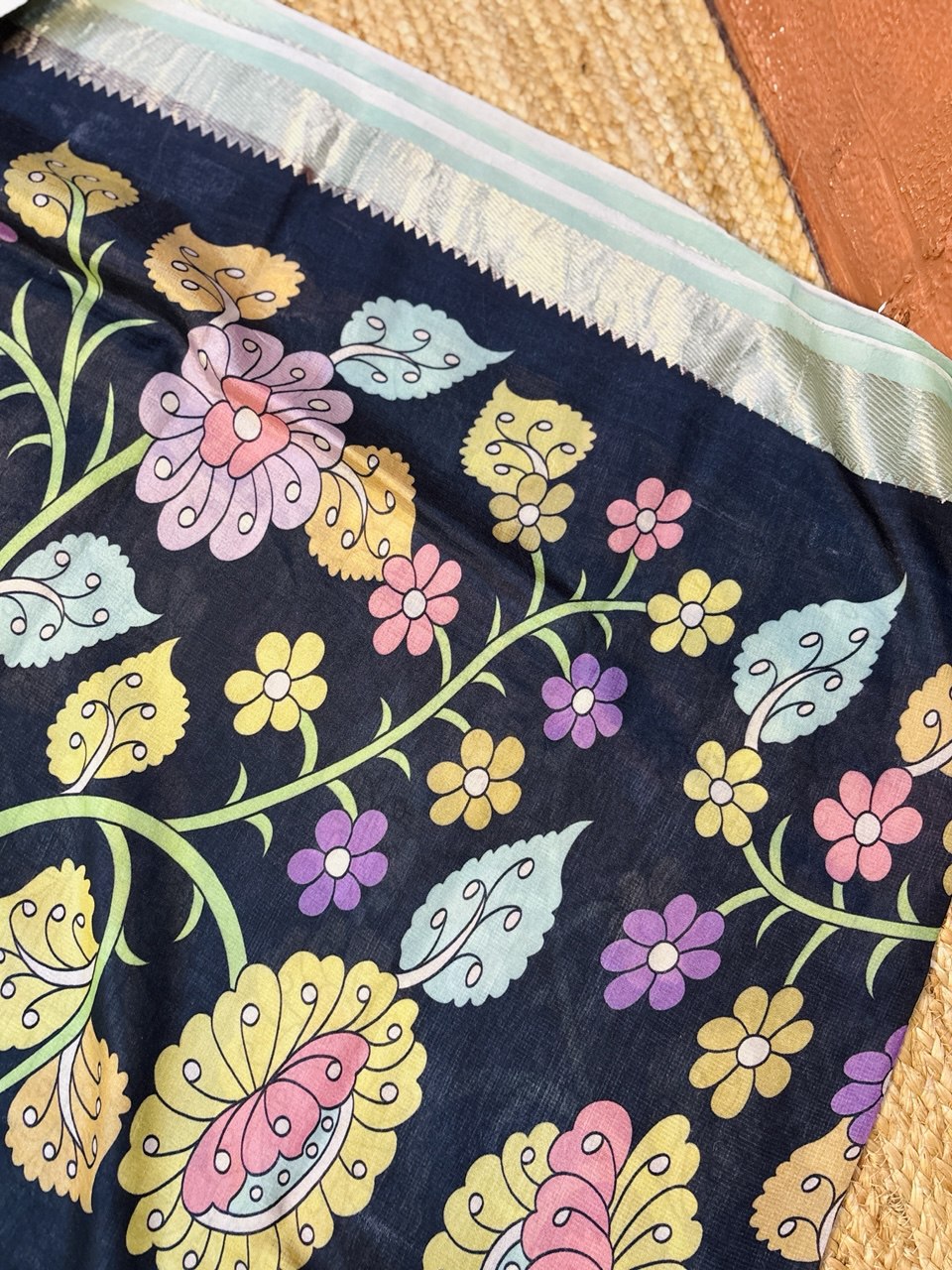 HANDLOOM SILK SAREE -(SM28)