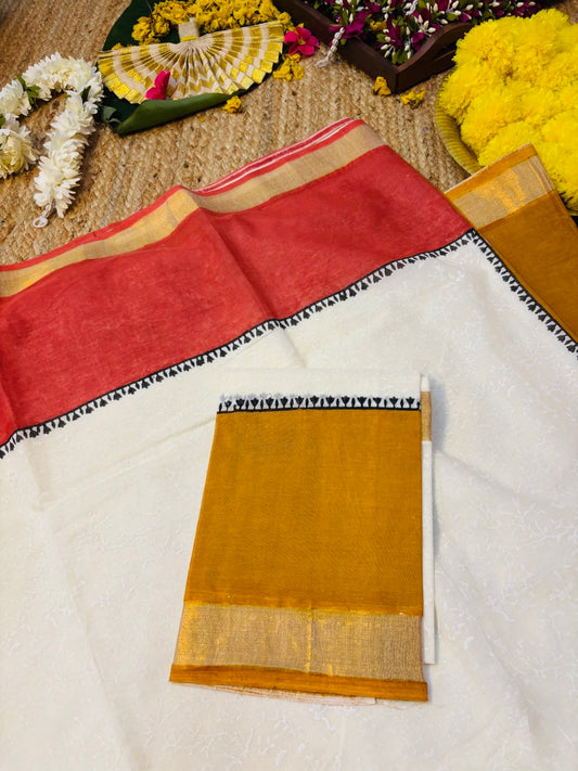 KERALA SAREE- (KR19)