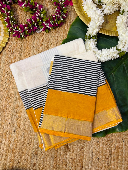 KERALA COTTON SET MUNDU -(KR43)