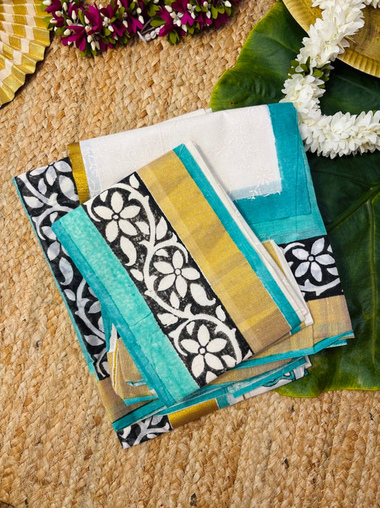 KERALA COTTON SET MUNDU -(KR45)