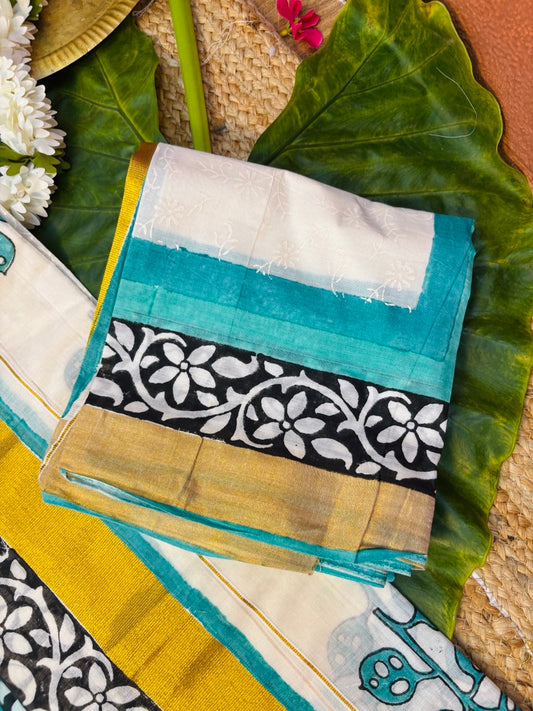 KERALA COTTON SET MUNDU -(KR45)