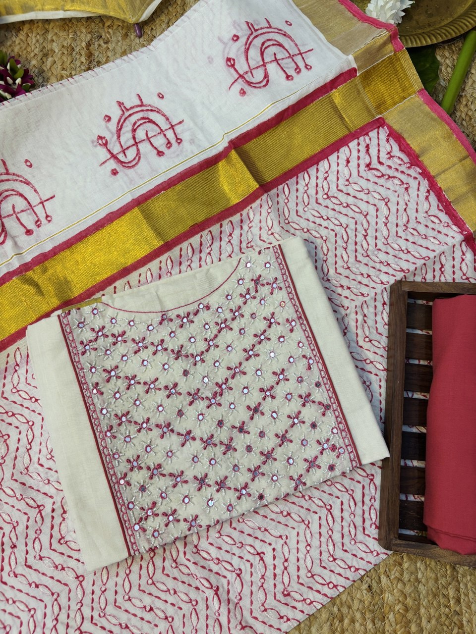 KERALA COTTON SALWAR SET -(KR50)