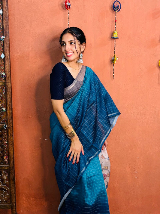 SEMI SILK SAREE -(SG29)