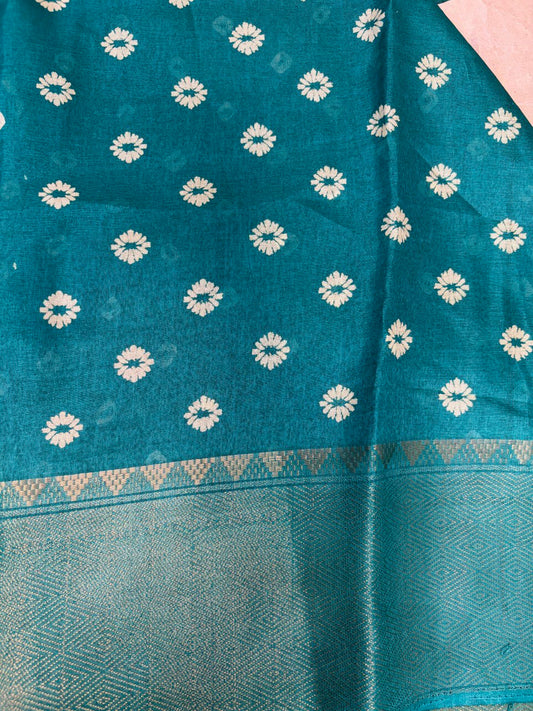 Semi Silk Saree - (SG49)