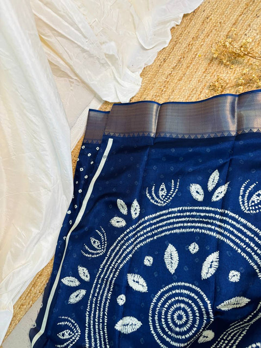 Semi Silk Saree - (SG50)