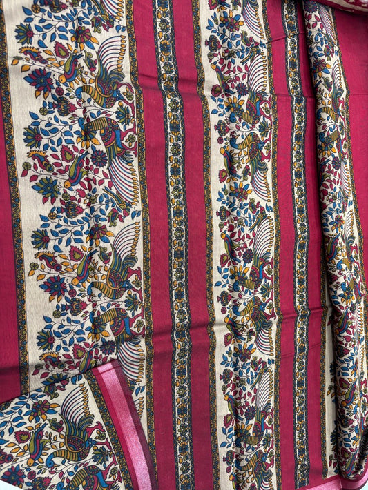 Semi Silk Saree - (SG57)