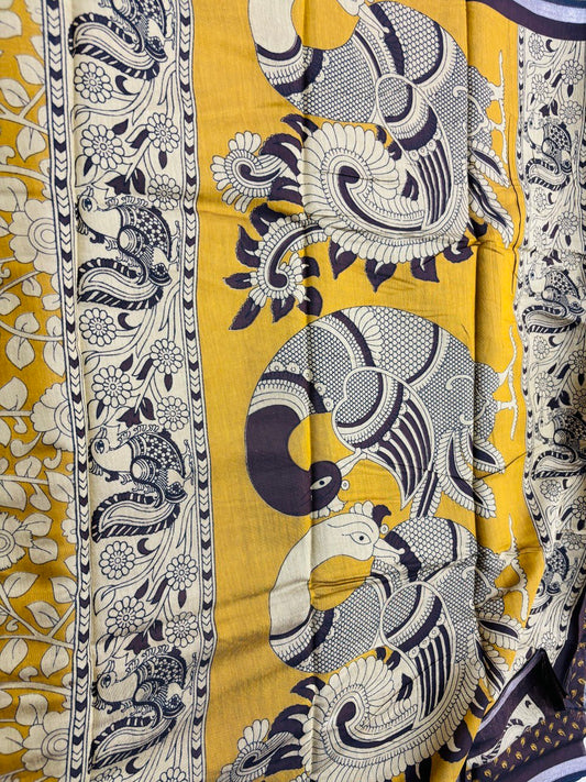 CHANDERI SILK SAREE -(SG67)