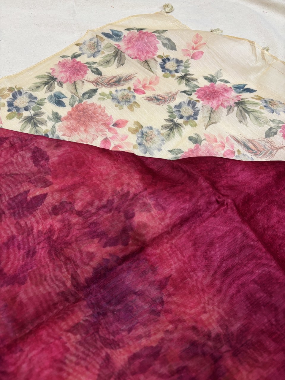 SEMI SILK SAREE -(WS09)