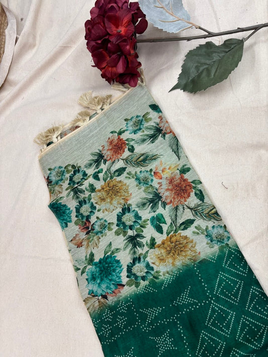 SEMI SILK SAREE -(WS05)