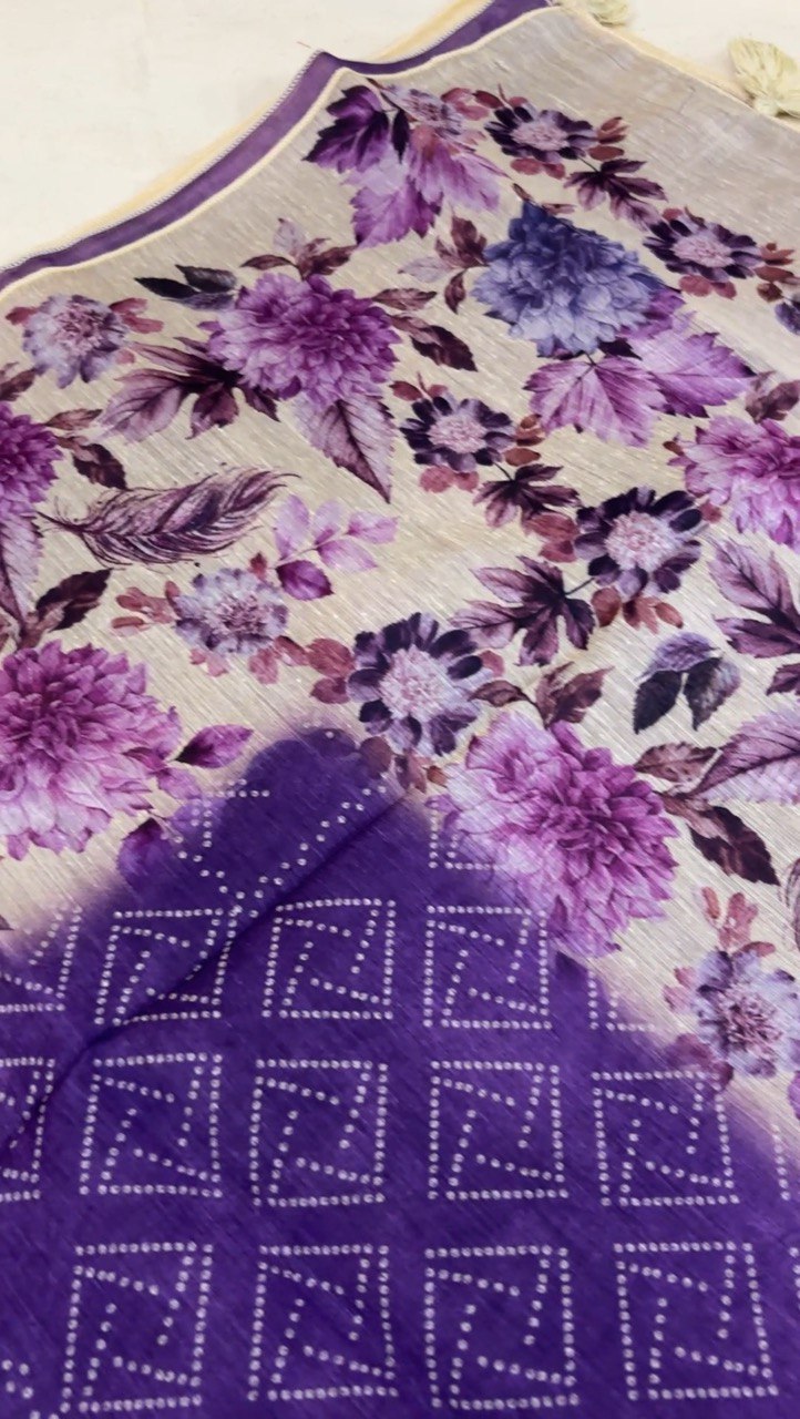 SEMI SILK SAREE -(WS04)