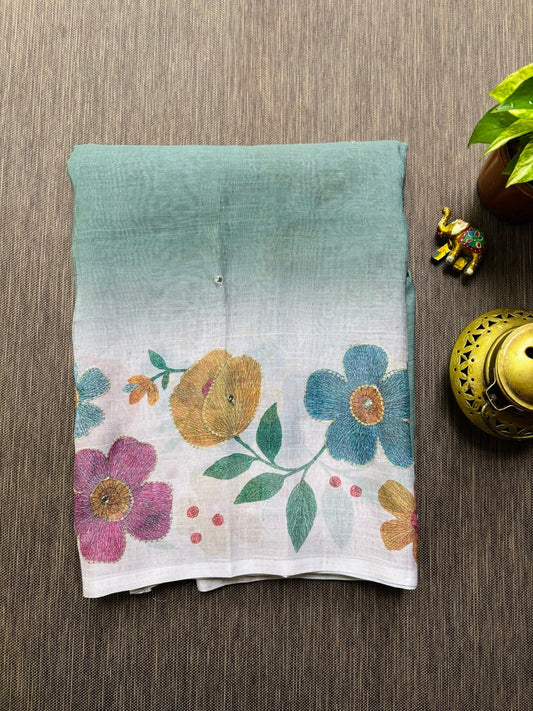 ORGANZA SAREE -(WS11)