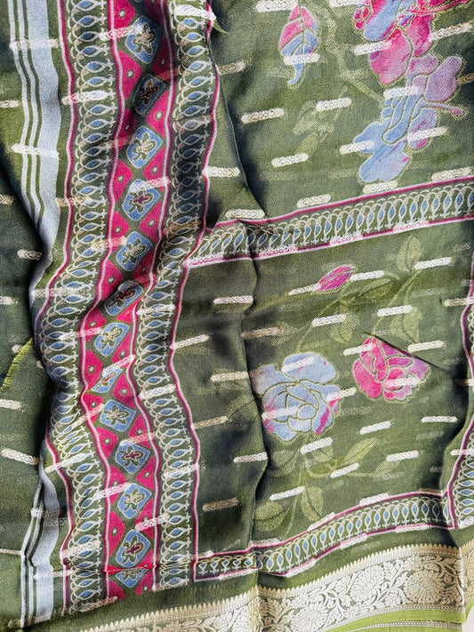 GEORGETTE SAREE -(WS13)