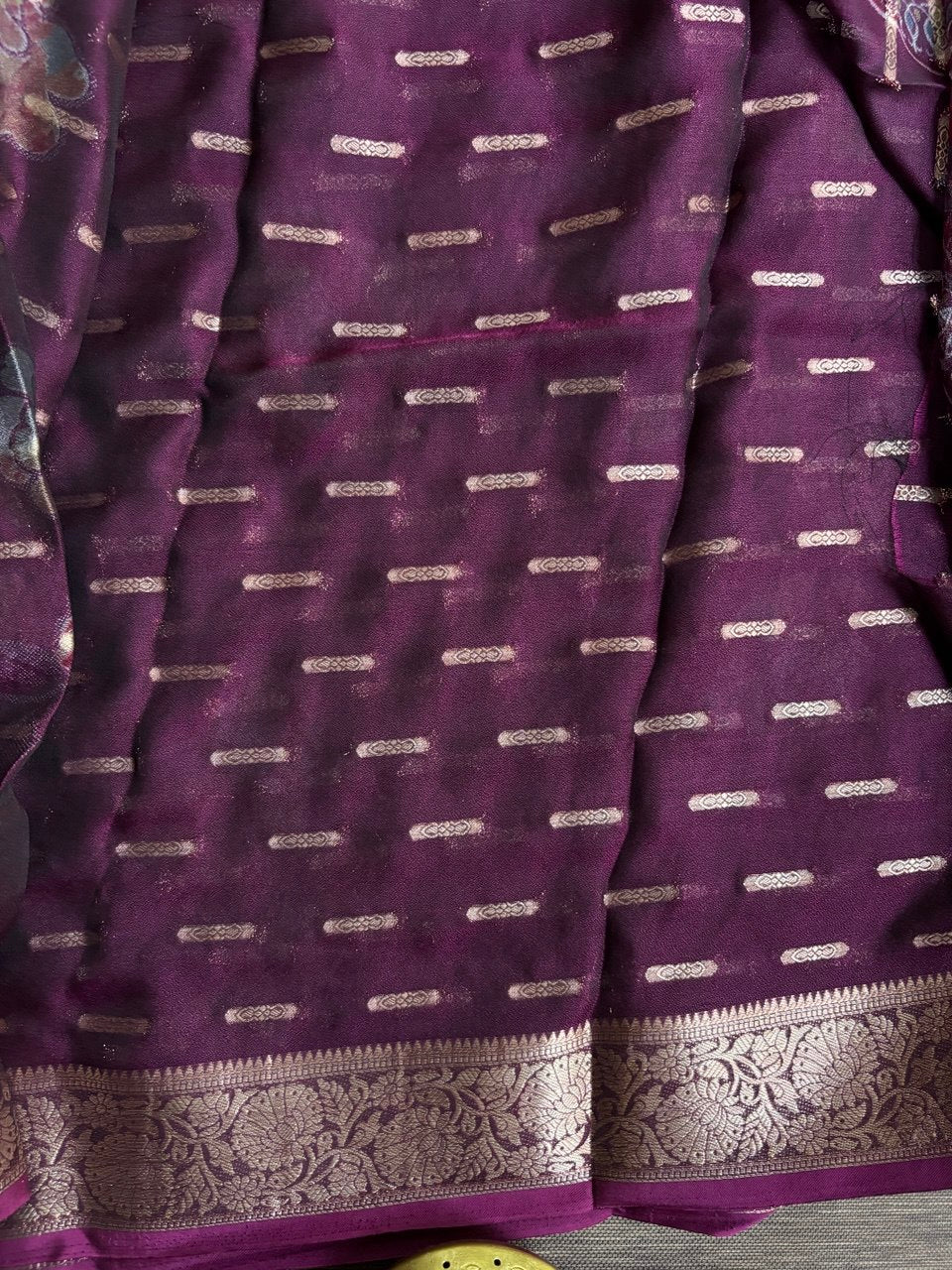 GEORGETTE SAREE  -(WS12)