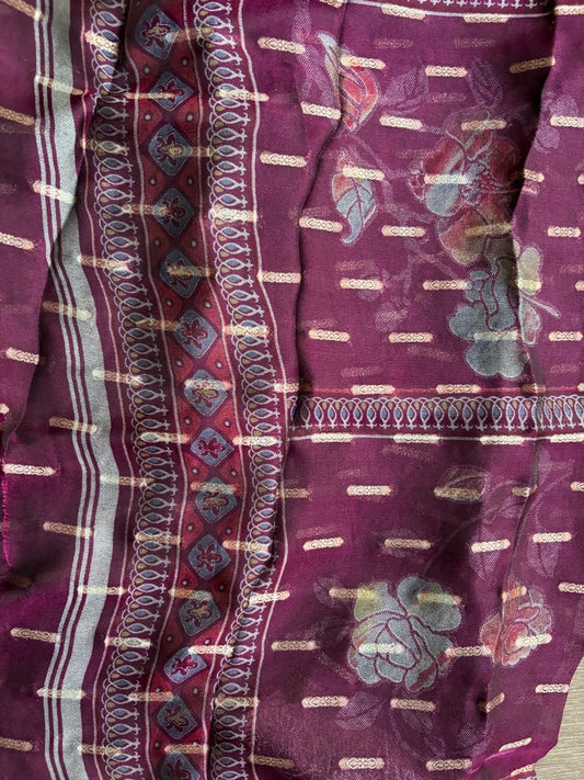 GEORGETTE SAREE  -(WS12)