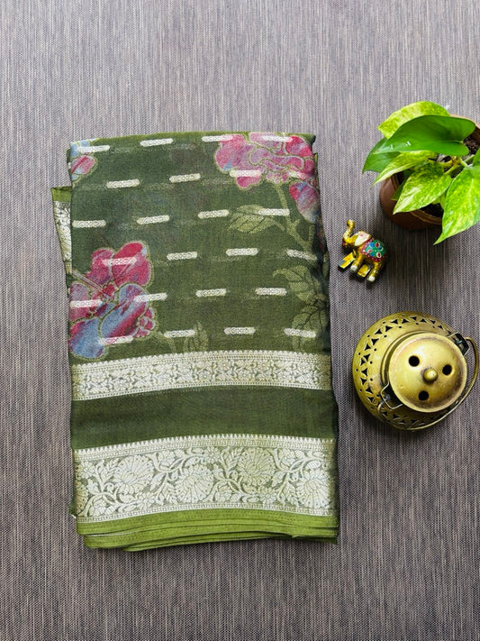 GEORGETTE SAREE -(WS13)