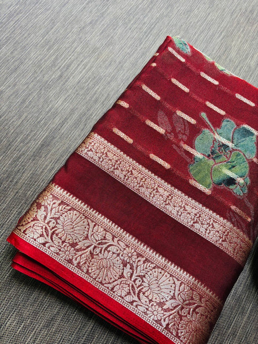 GEORGETTE SAREE -(WS14)