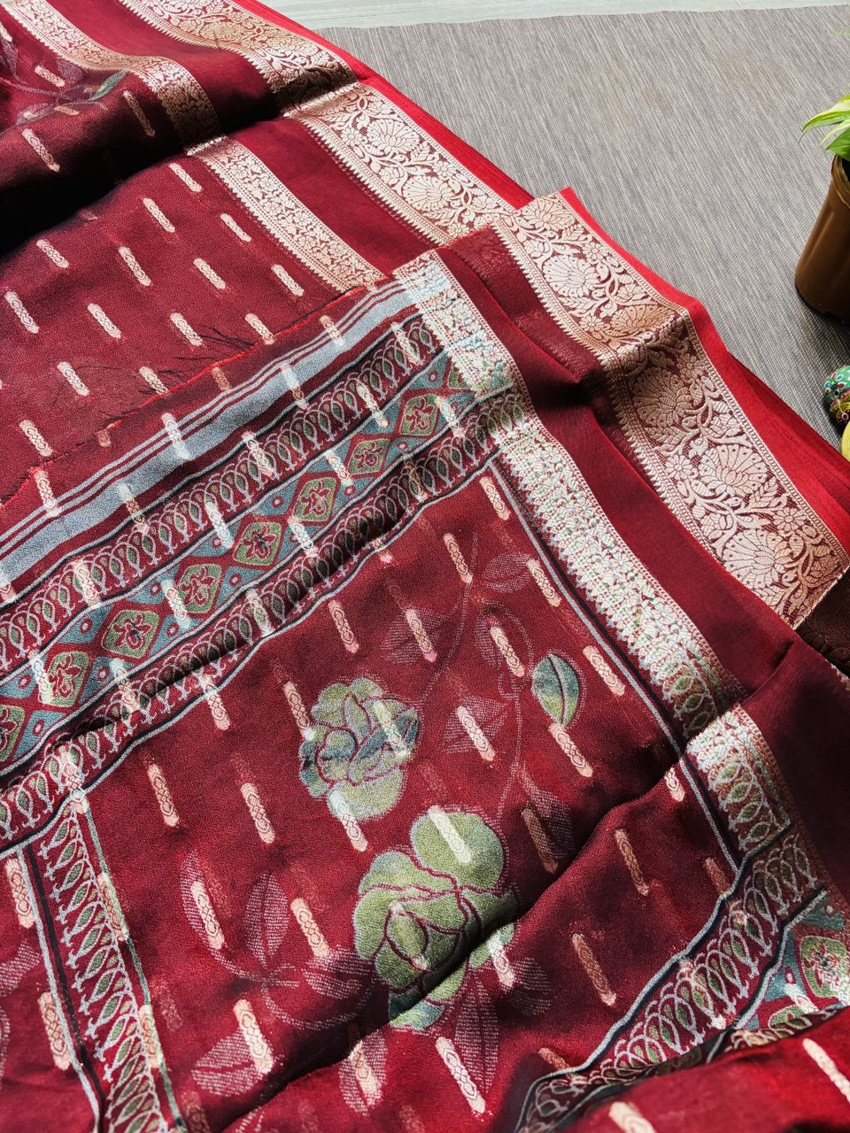 GEORGETTE SAREE -(WS14)