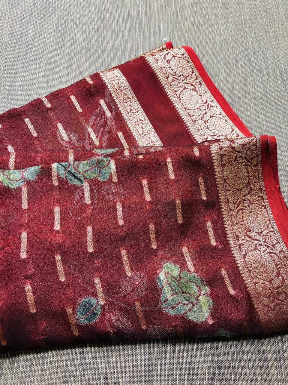 GEORGETTE SAREE -(WS14)