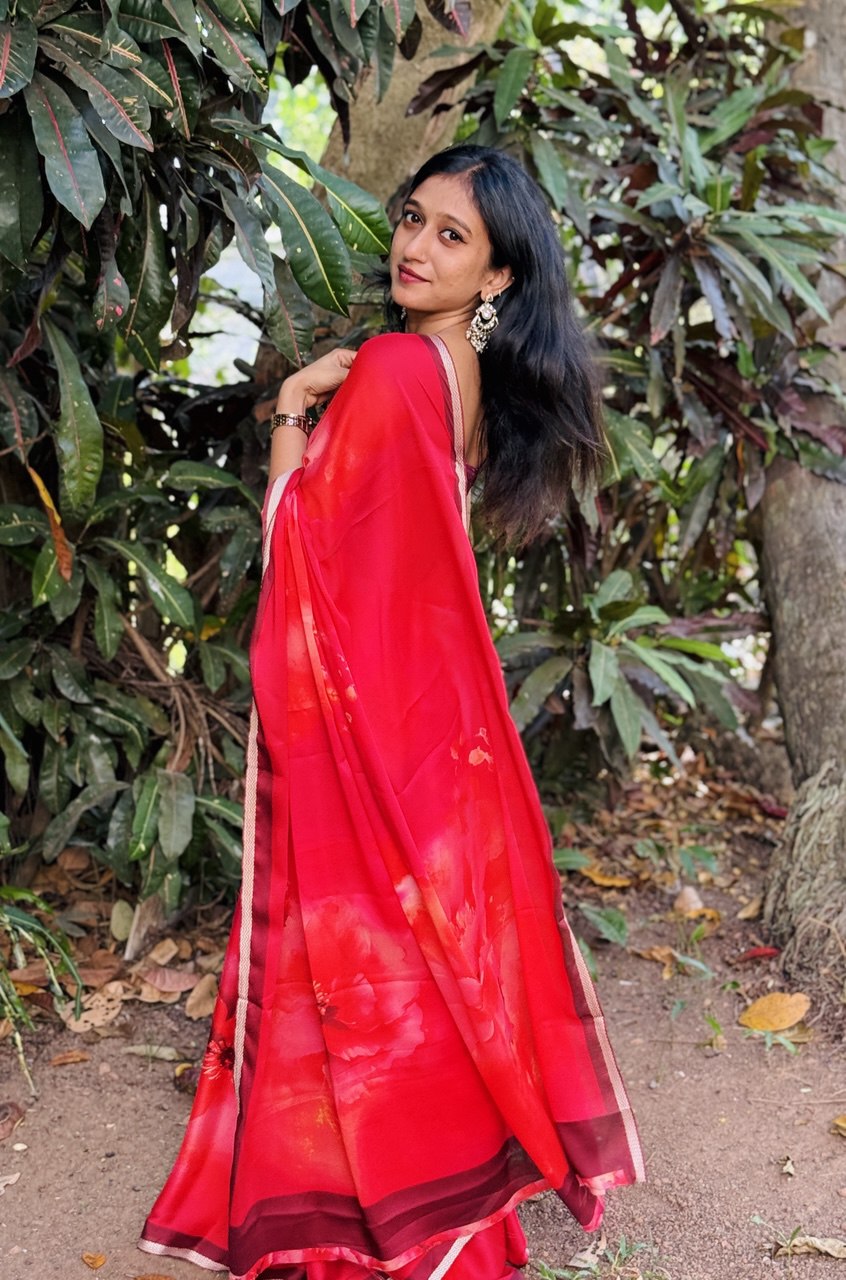 GEORGETTE SAREE -(WS20)