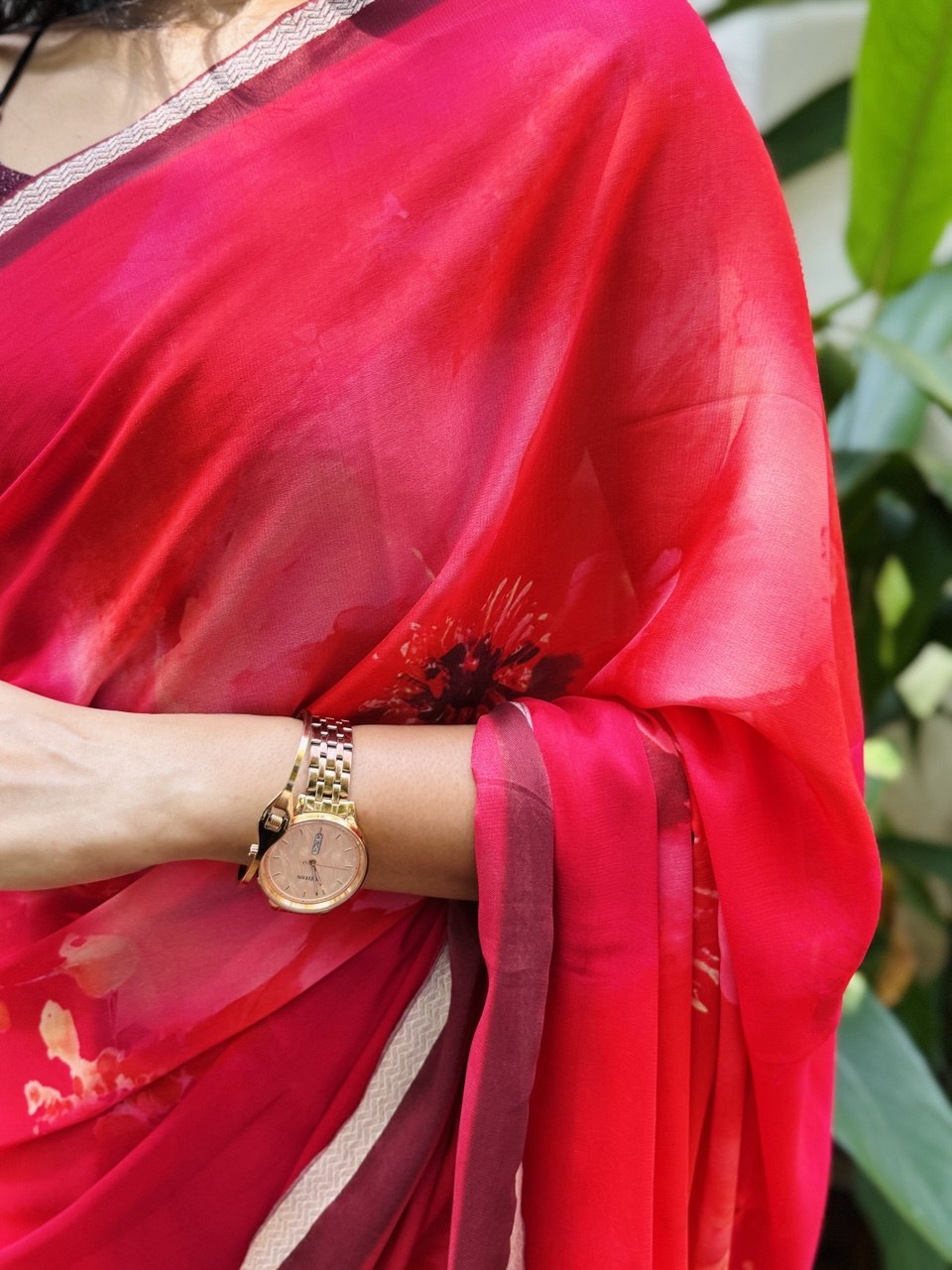 GEORGETTE SAREE -(WS20)