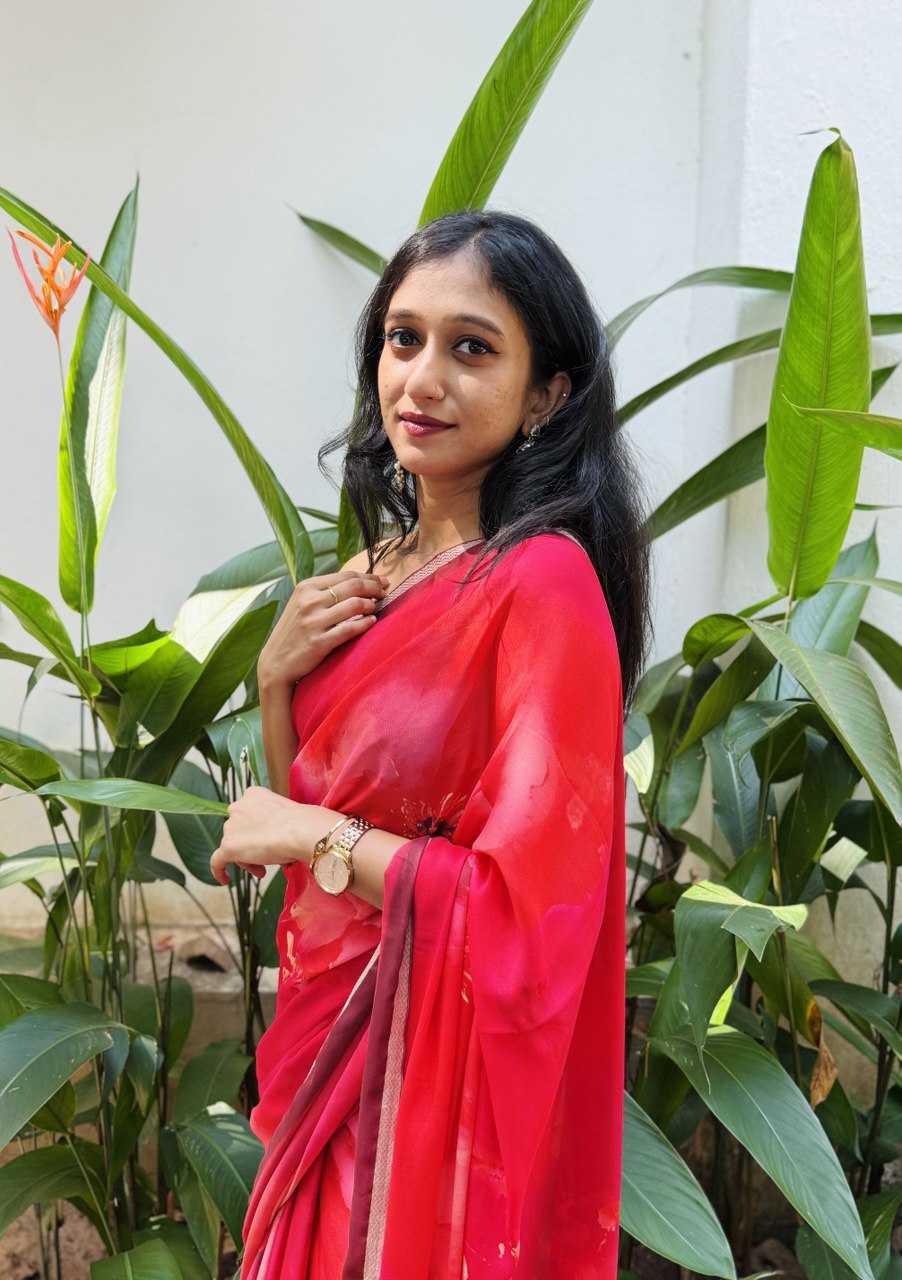 GEORGETTE SAREE -(WS20)