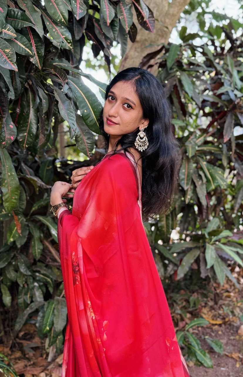 GEORGETTE SAREE -(WS20)