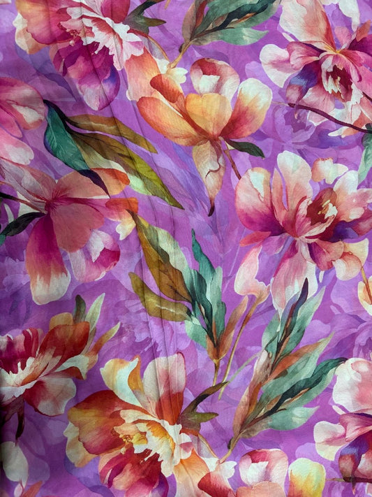 GEORGETTE SAREE-(WS21)