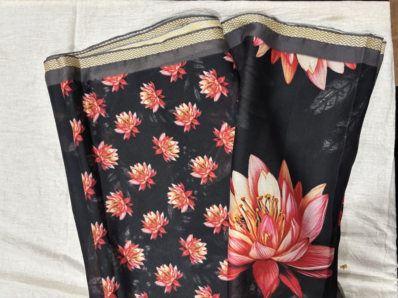 GEORGETTE SAREE -(WS22)