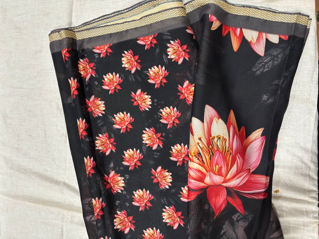 GEORGETTE SAREE -(WS22)