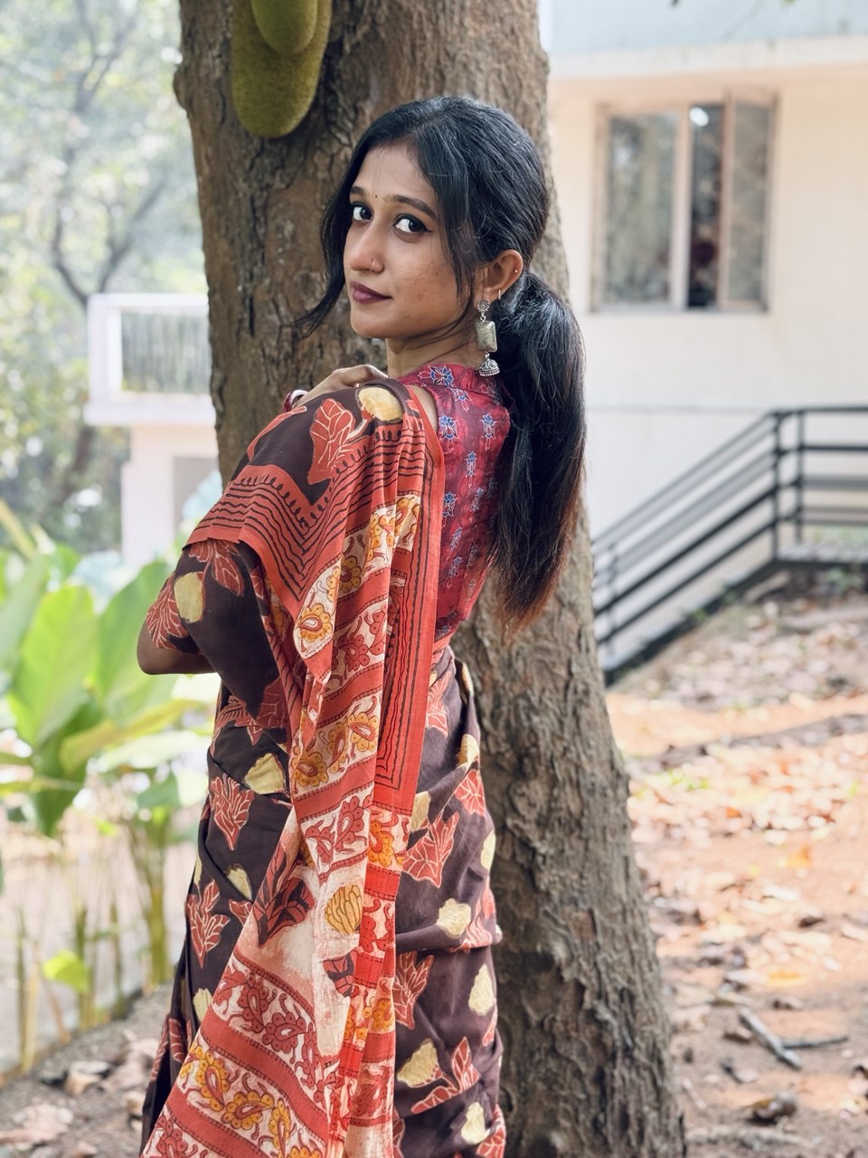 COTTON SAREE -(WS27)