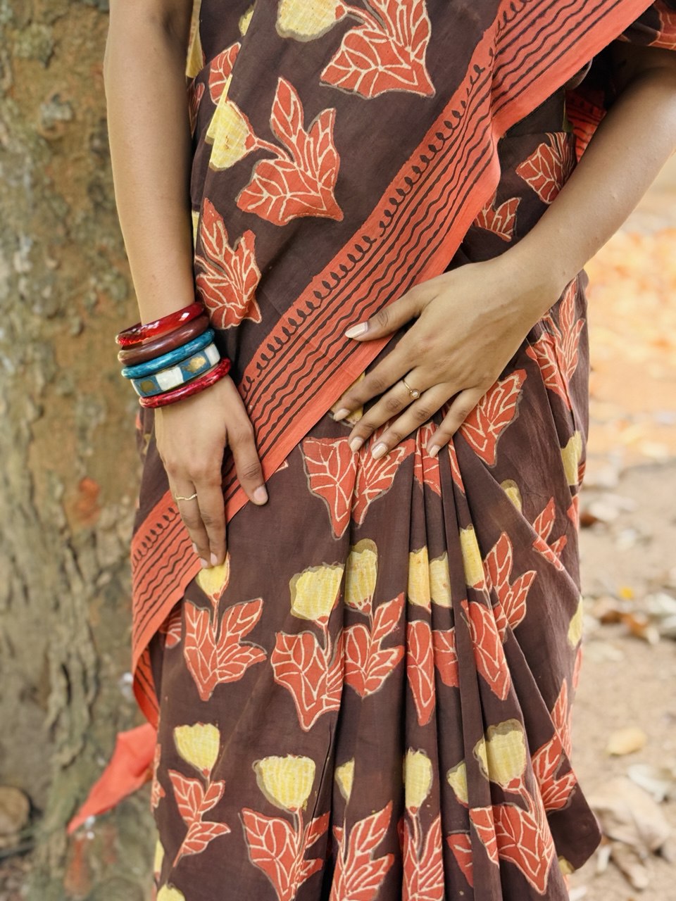 COTTON SAREE -(WS27)