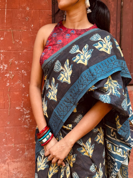 COTTON SAREE -(WS26)