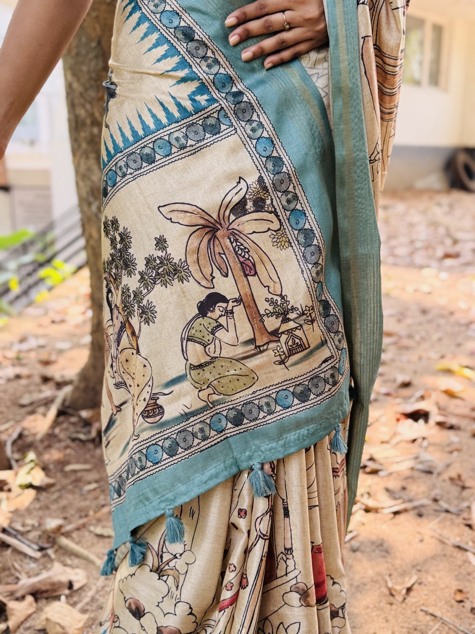 SEMI SILK SAREE -(WS30)