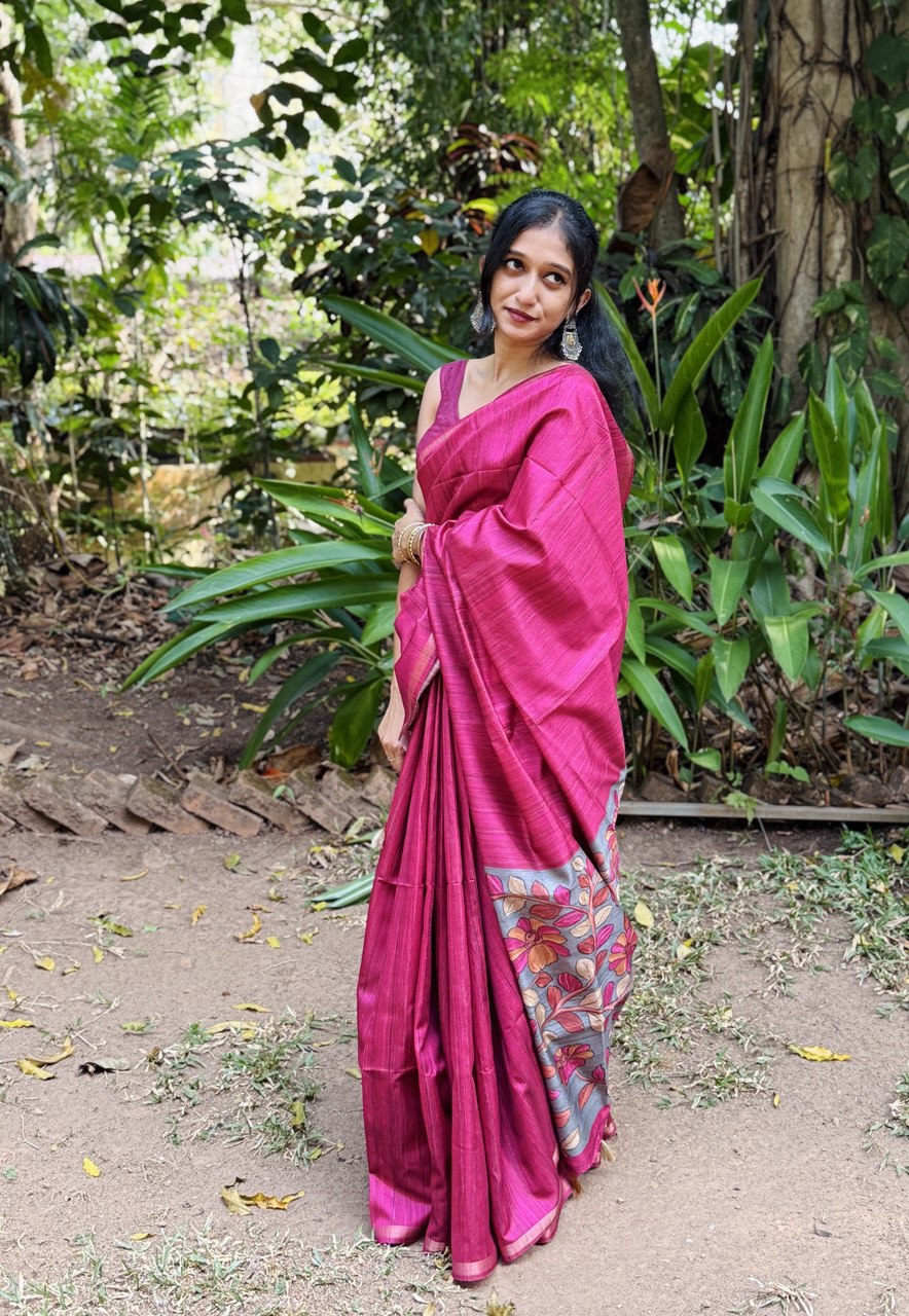 SEMI SILK SAREE -(WS32)