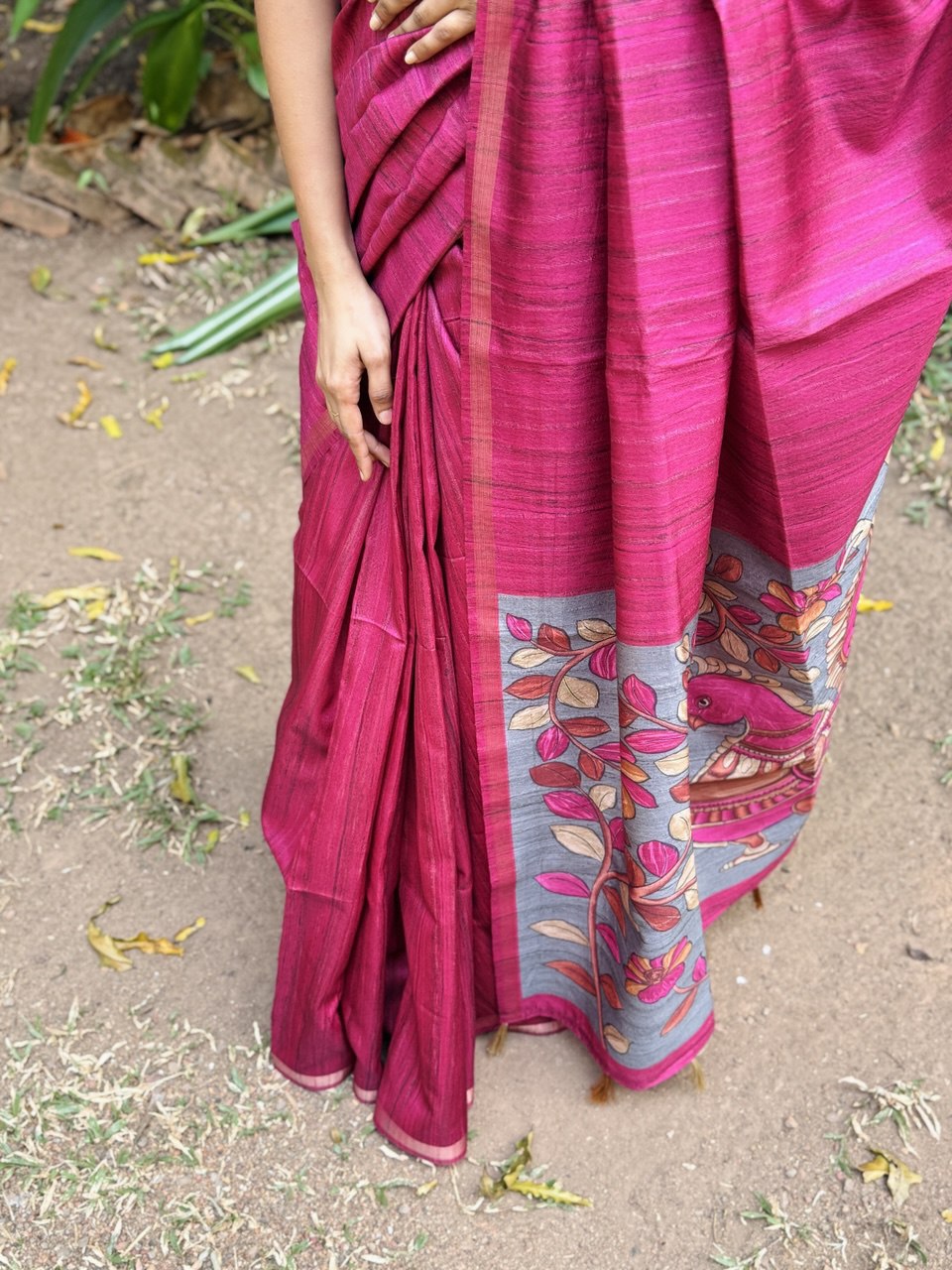 SEMI SILK SAREE -(WS32)