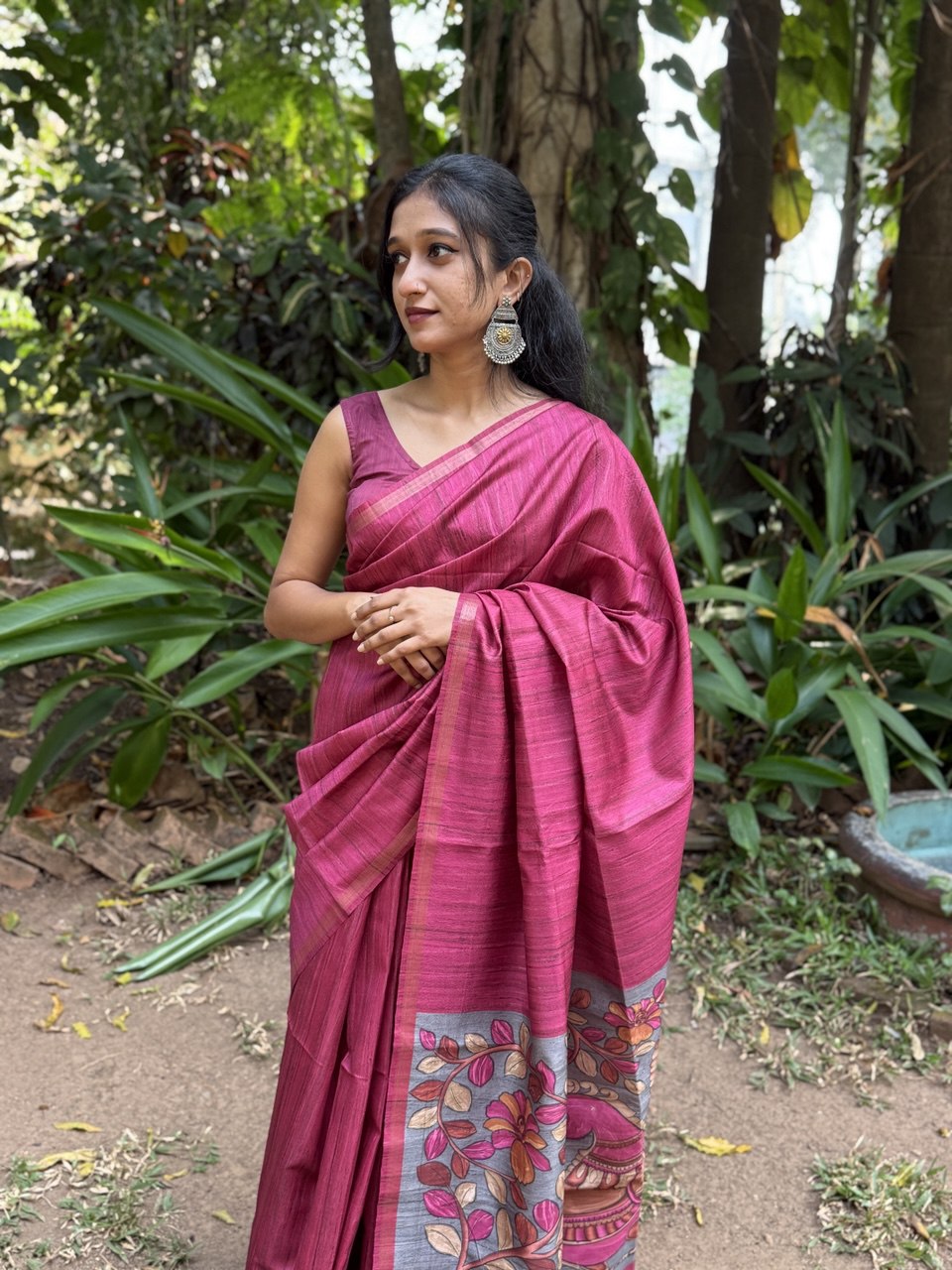 SEMI SILK SAREE -(WS32)