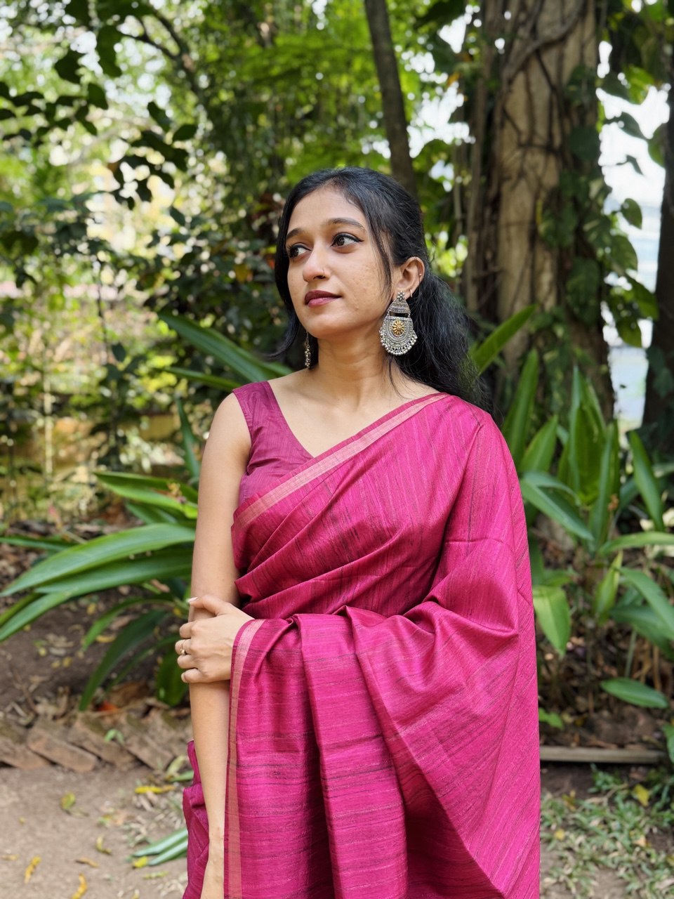 SEMI SILK SAREE -(WS32)