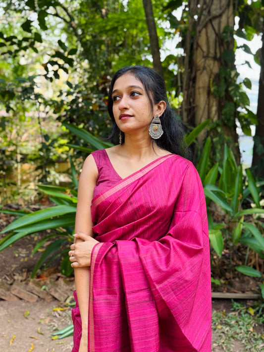 SEMI SILK SAREE -(WS32)