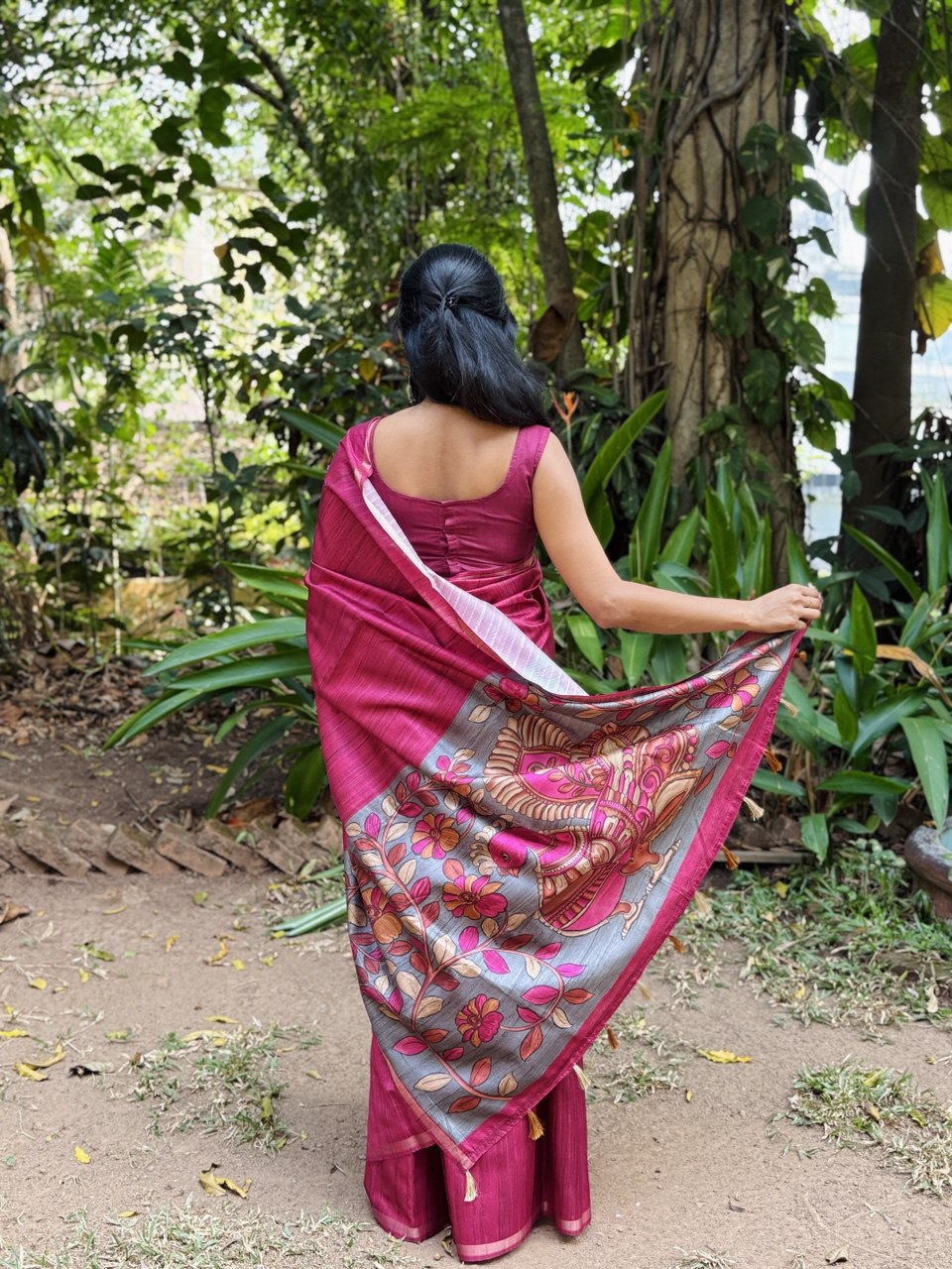 SEMI SILK SAREE -(WS32)