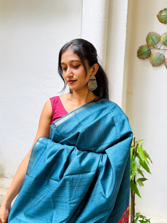 SEMI SILK SAREE -(WS33)