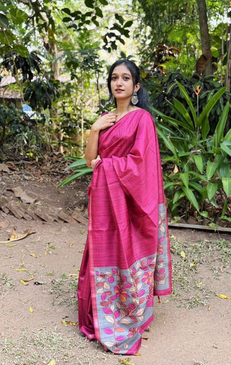 SEMI SILK SAREE -(WS32)