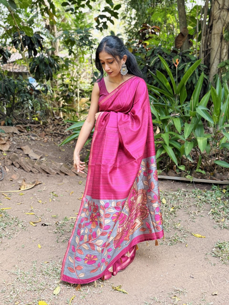 SEMI SILK SAREE -(WS32)