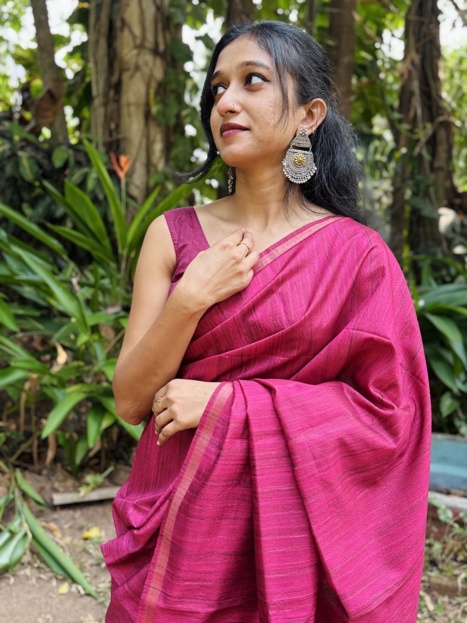 SEMI SILK SAREE -(WS32)
