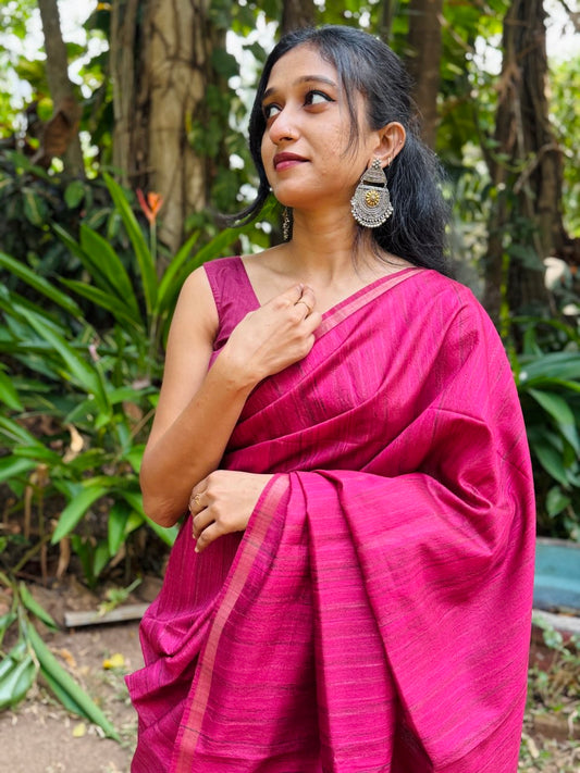 SEMI SILK SAREE -(WS32)